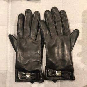 Kate Spade lambskin leather gloves touchscreen